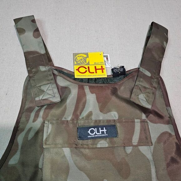 CLH Creating Limitless Heights Multi Camo Fashion Tactical Vest Sz. 2XL/3XL new - Picture 4 of 8